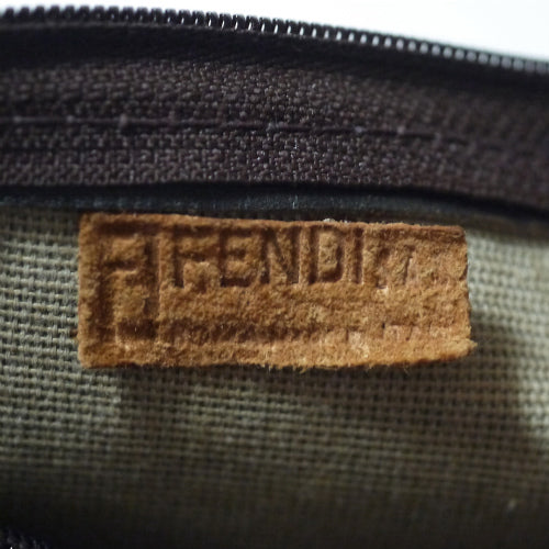 OLDFendi　ズッカ柄ボストン（茶）