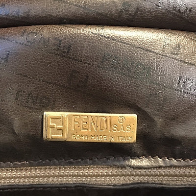 Fendi ズッカ柄 トートバッグ（カーキベージュ）