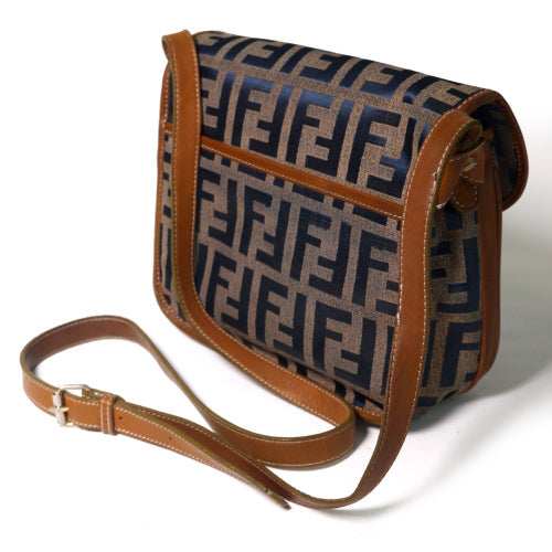 OLD Fendi　ズッカ柄　ショルダー（茶）