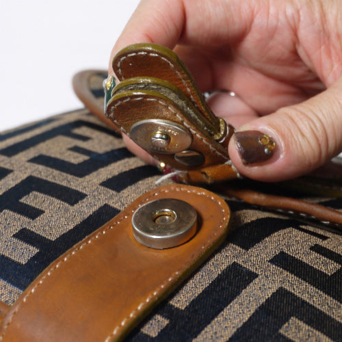 OLD Fendi　ズッカ柄　ショルダー（茶）