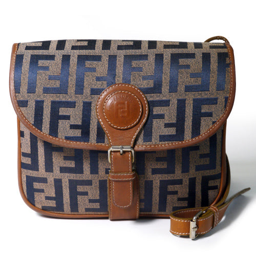 OLD Fendi　ズッカ柄　ショルダー（茶）