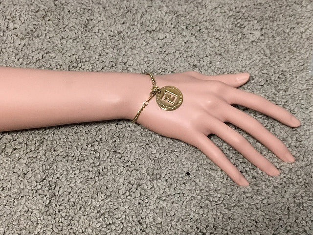 OLD Fendi バッグチャーム付き！総革大判ショルダー（赤）