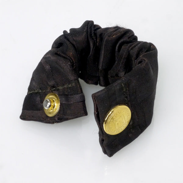 Fendi　ズッカ柄ヘアゴム・アクセサリー（濃茶）