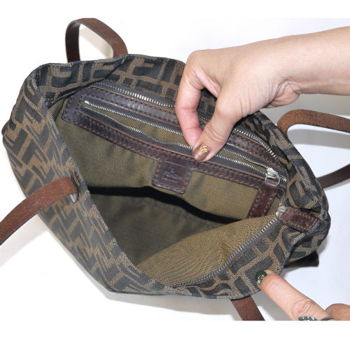Fendi　ズッカ柄トートバッグ