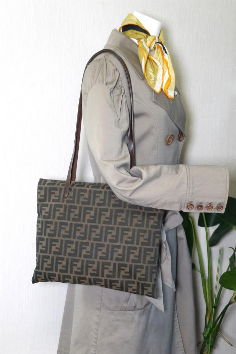 Fendi　ズッカ柄トートバッグ