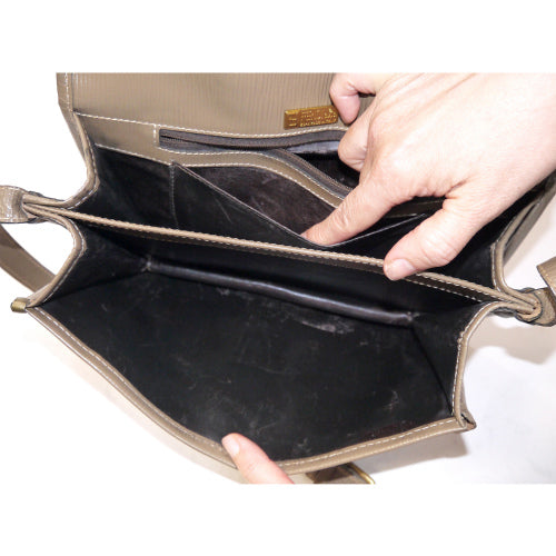 Old Fendi　半円ズッカ柄 ショルダー（キャメル）