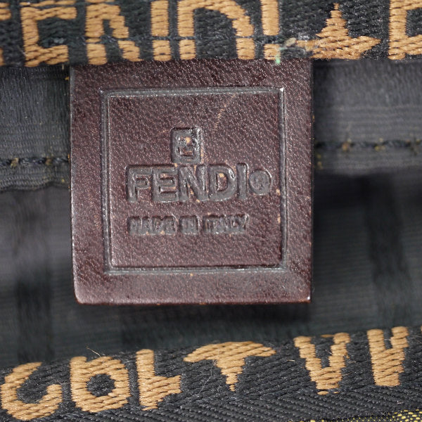 OLD Fendi　ズッカ柄 ミニハンドバッグ（茶）