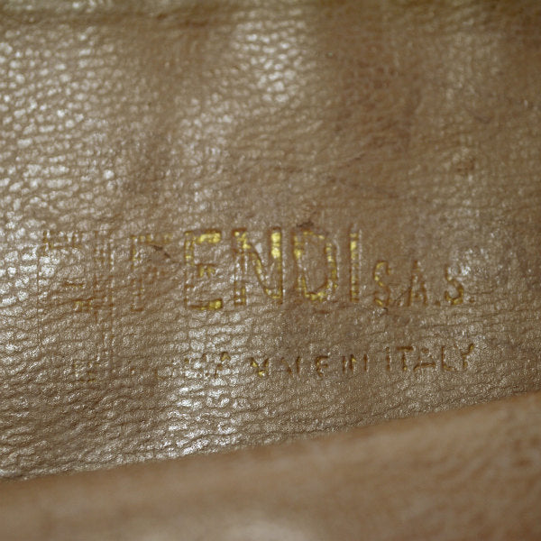 Fendi ズッキーノ柄 斜めがけショルダー（茶）