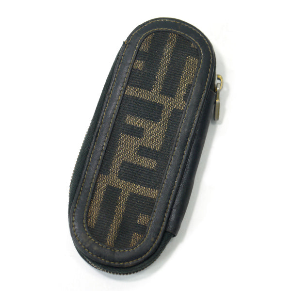 Fendi ズッカ柄 5連キーケース（茶）