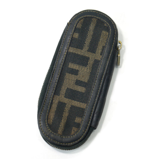 Fendi ズッカ柄 5連キーケース（茶）