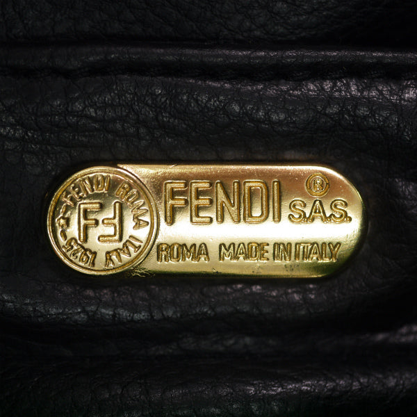 Fendi FFロゴ ナイロンチェーンポシェット（エメラルド）