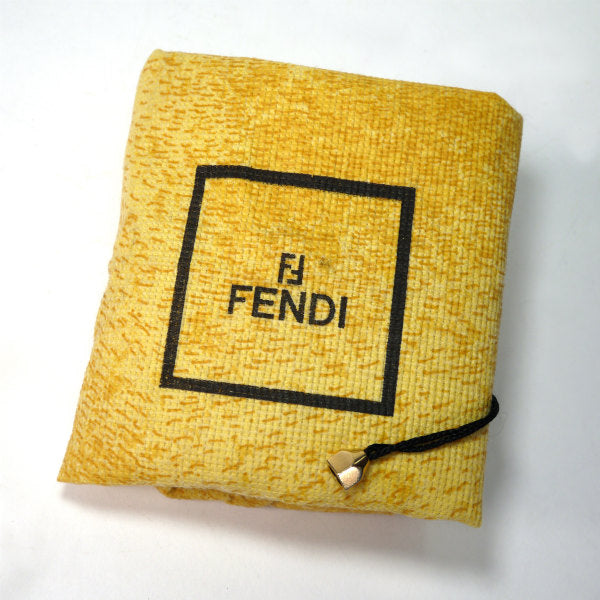 Fendi FFロゴ ナイロンチェーンポシェット（エメラルド）