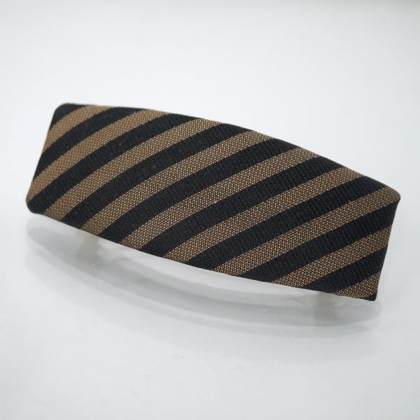 Fendi　ペカン柄バレッタ（茶）