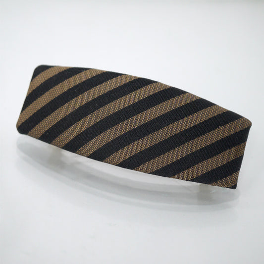 Fendi　ペカン柄バレッタ（茶）