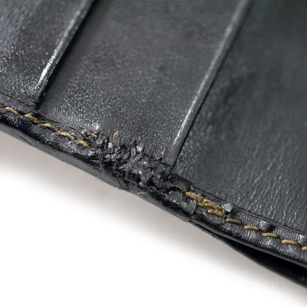 Fendi　ペカン柄3つ折り財布（黒/茶）