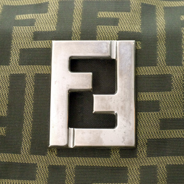 Fendi　ズッカ柄FFロゴ ミニトートバッグ（茶）