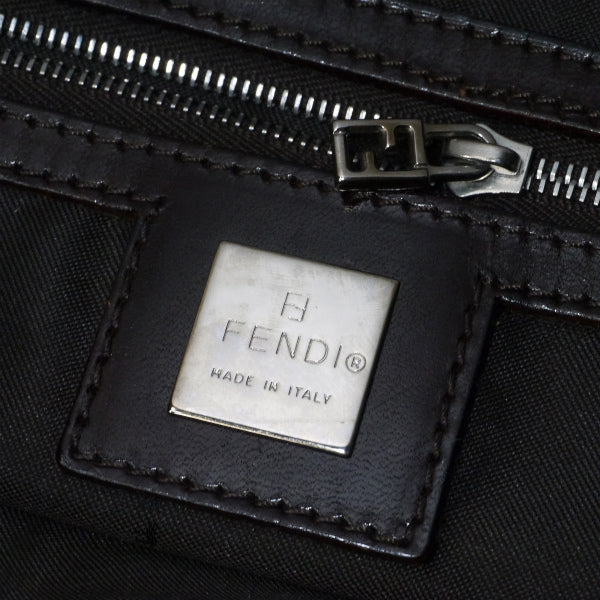 Fendi　ズッカ柄FFロゴ ミニトートバッグ（茶）