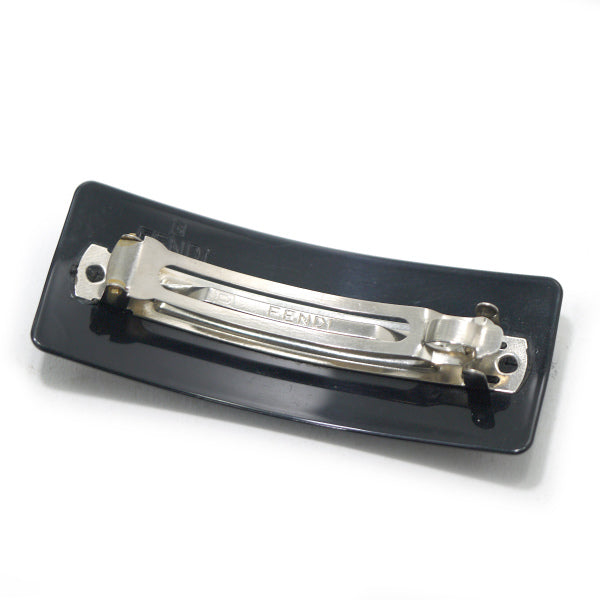 Fendi　ダブルFロゴ スクエアバレッタ（赤×黒）