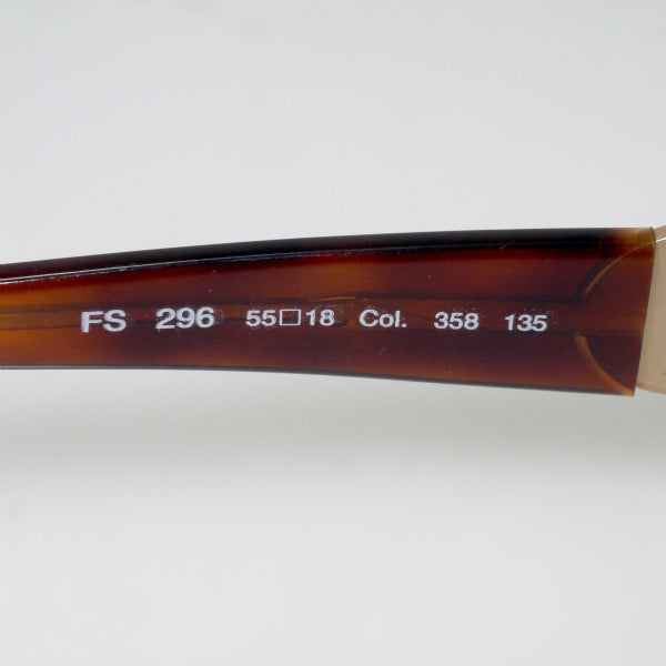 FENDI　ロゴサングラス（べっ甲・ゴールド）