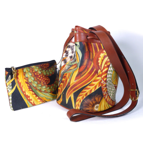 Salvatore Ferragamo 熱帯植物　巾着