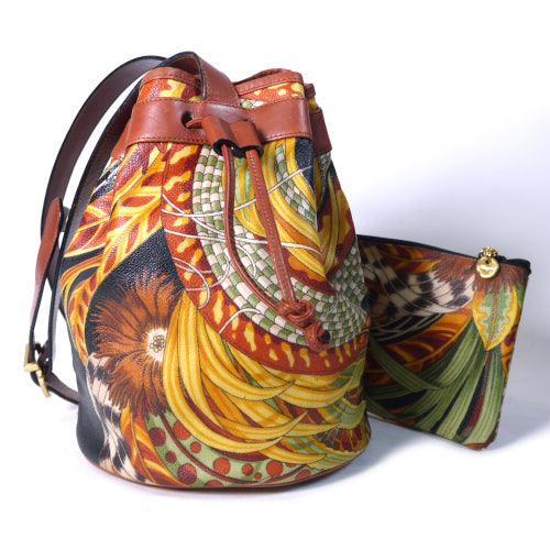 Salvatore Ferragamo 熱帯植物　巾着