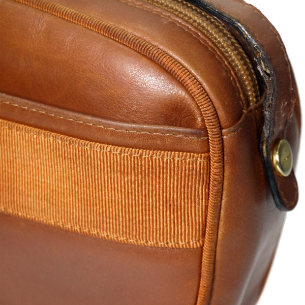 Salvatore Ferragamo  Varaリボン ポシェットバッグ（キャメル）