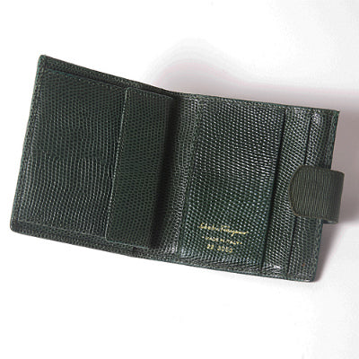 Ferragamo Vara コンパクト財布（緑）