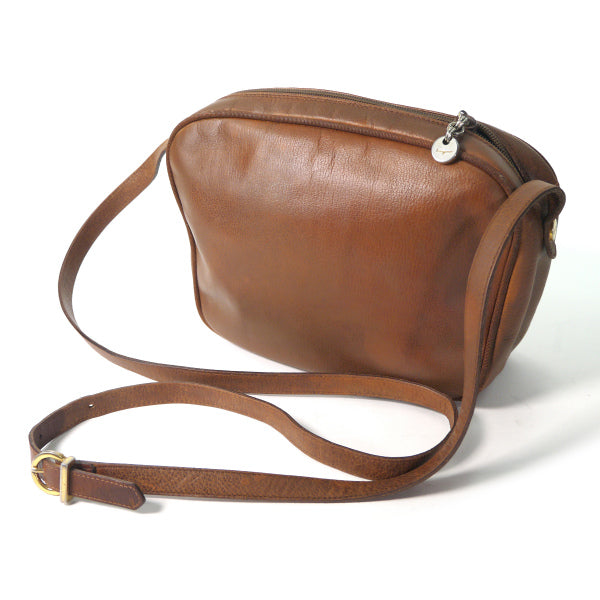 Salvatore Ferragamo Varaリボン ポシェットバッグ(茶 Salvatore Ferragamo Varaリボン ポシェットバッグ(茶
