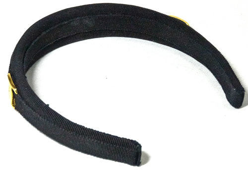 Ferragamo Vara リボンカチューシャ（黒）