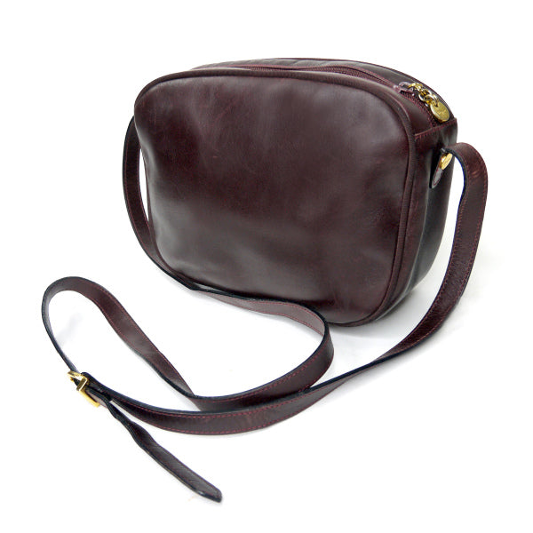 Salvatore Ferragamo  Varaリボン ポシェットバッグ（ボルドー）