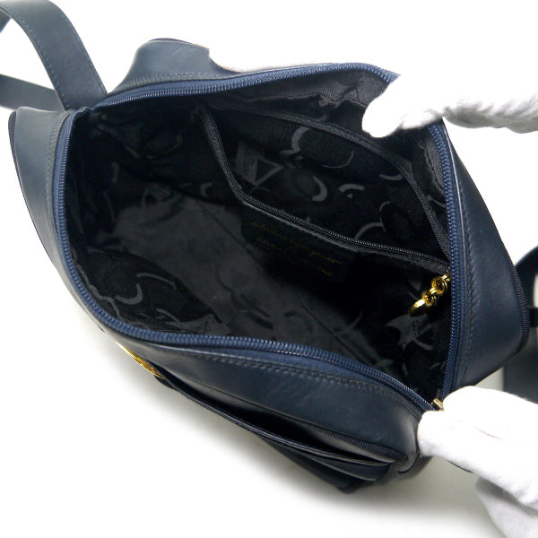 Salvatore Ferragamo   Varaリボン ポシェットバッグ（濃紺）