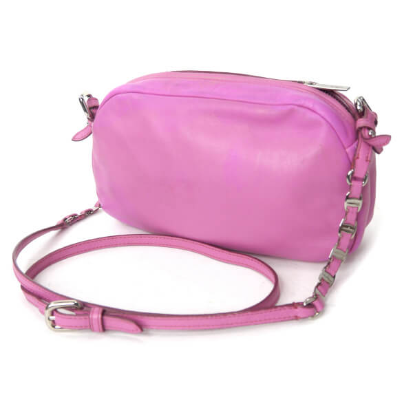 Salvatore Ferragamo  Varaリボン2WAYレザーバッグ（ピンク）