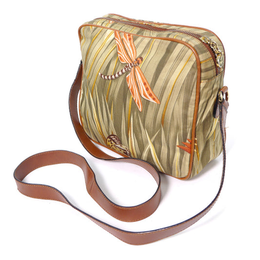 Salvatore Ferragamo 動植物柄スクエアショルダー