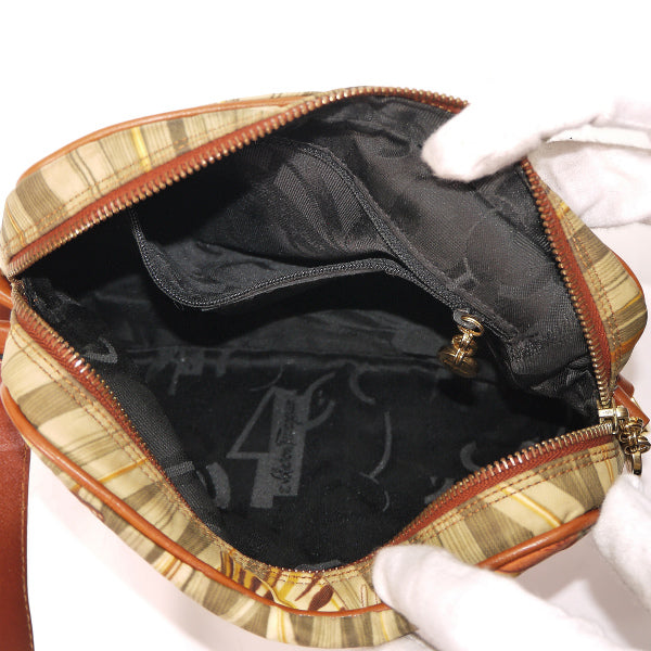 Salvatore Ferragamo 動植物柄スクエアショルダー