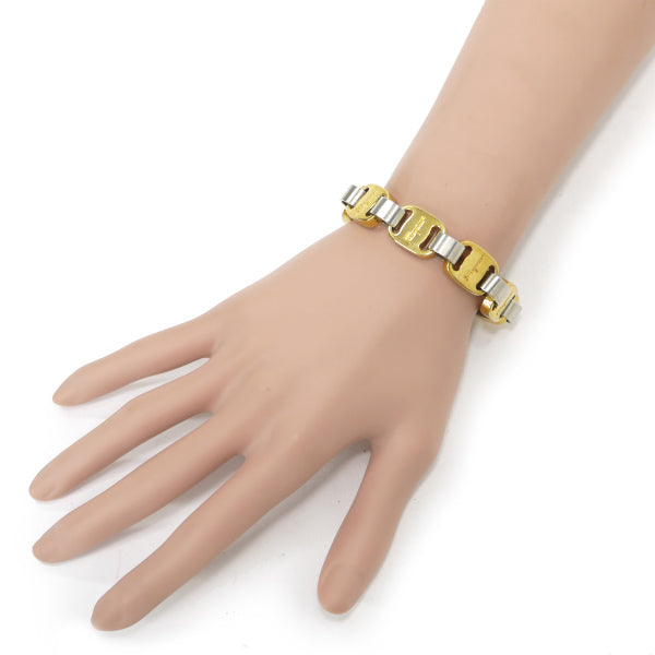 Salvatore Ferragamo Varaリボン チェーンブレスレット（ゴールド）