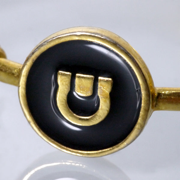 Salvatore Ferragamo ガンチーニ ネックレス&ブレスレット（黒）