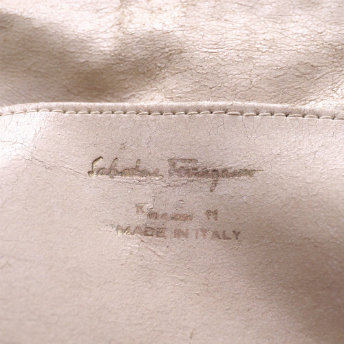 Salvatore Ferragamo　編み込みショルダー（ピンク）