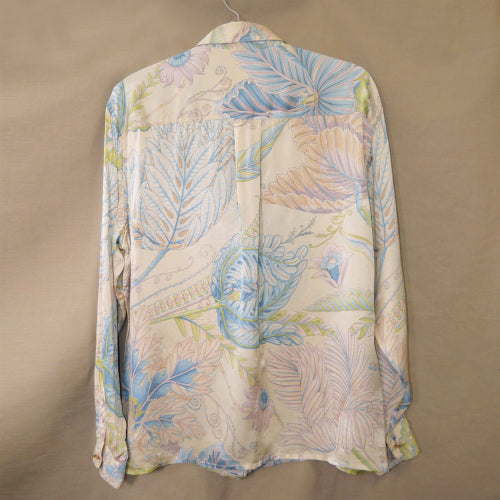 Salvatore Ferragamo　ヴィンテージ草柄ブラウス