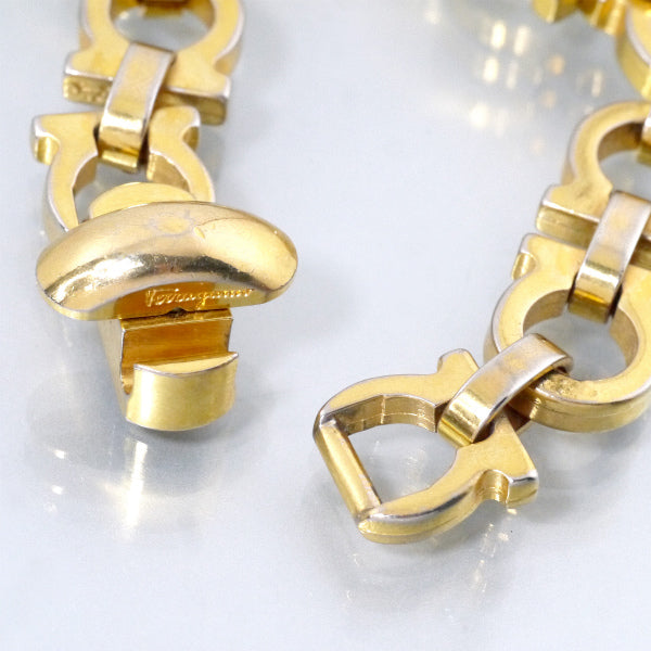 Salvatore Ferragamo ガンチーニ チェーンブレスレット（ゴールド