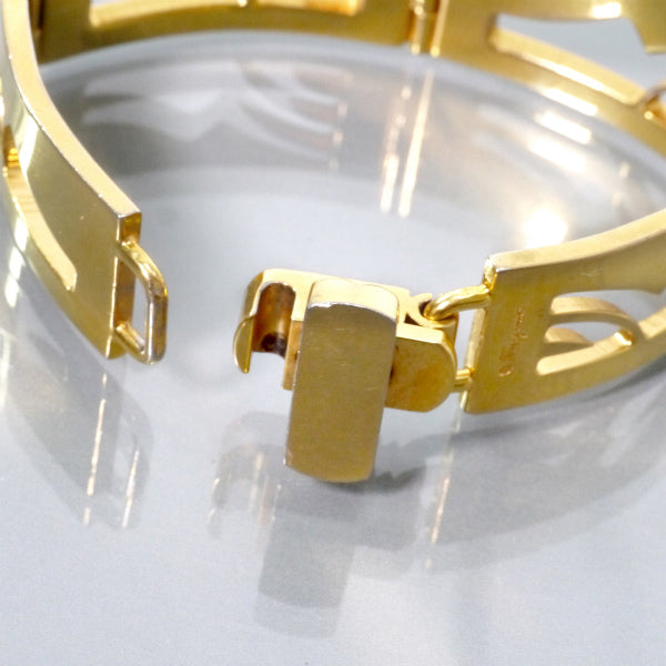 Salvatore Ferragamo　シューズプレート ブレスレット（ゴールド）