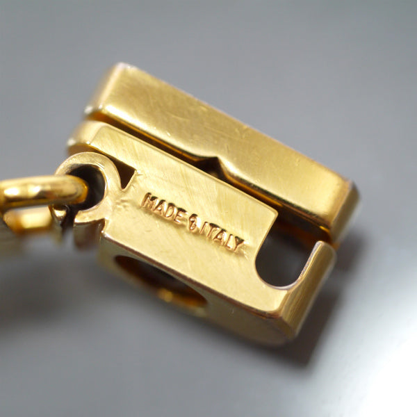 Salvatore Ferragamo　シューズプレート ブレスレット（ゴールド）