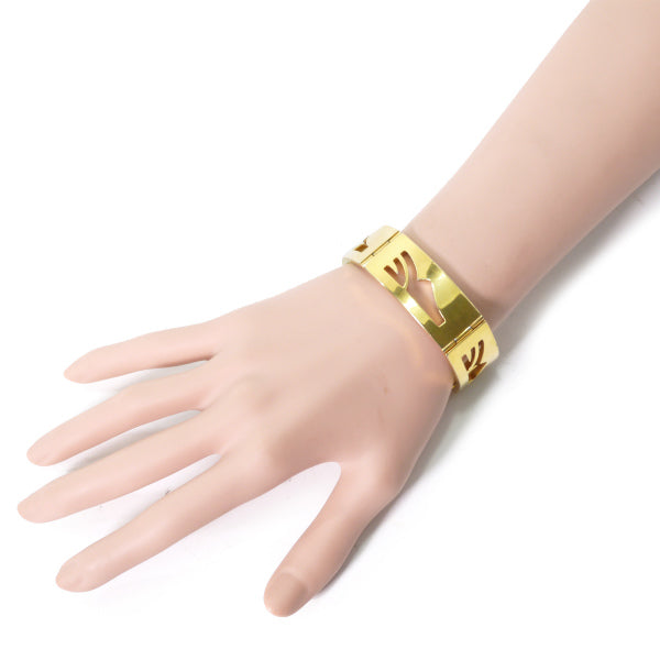 Salvatore Ferragamo　シューズプレート ブレスレット（ゴールド）