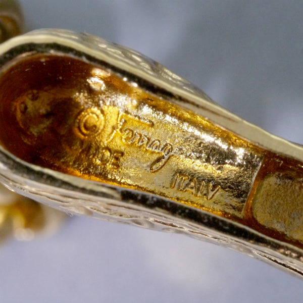 Salvatore Ferragamo　ハイヒールモチーフ ネックレス（ゴールド）