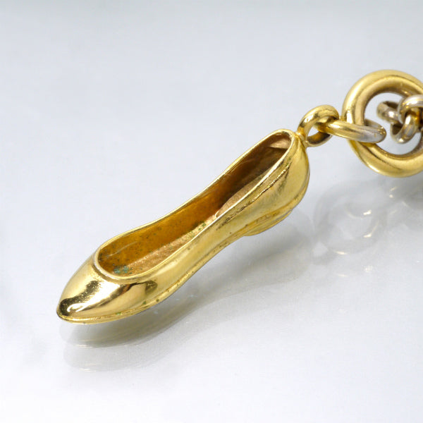 Salvatore Ferragamo　パンプスモチーフ ネックレス（ゴールド）