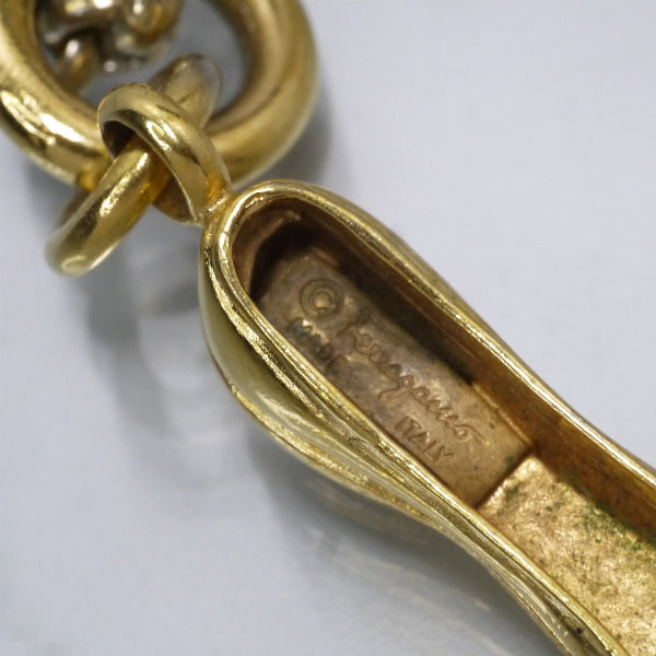 Salvatore Ferragamo　パンプスモチーフ ネックレス（ゴールド）