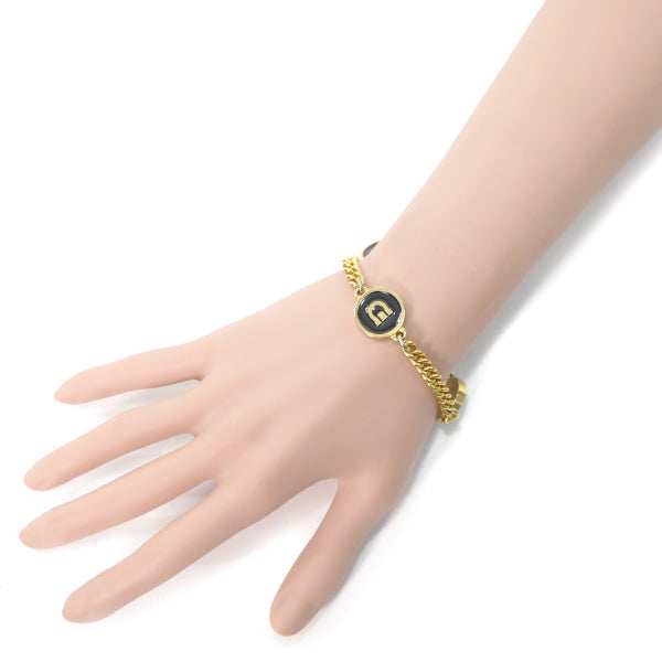 Salvatore Ferragamo　ガンチー二3連ブレスレット(紺)