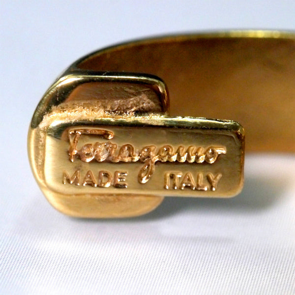 Ferragamo　ガンチーニ2WAYイヤリング(イエローストーン)