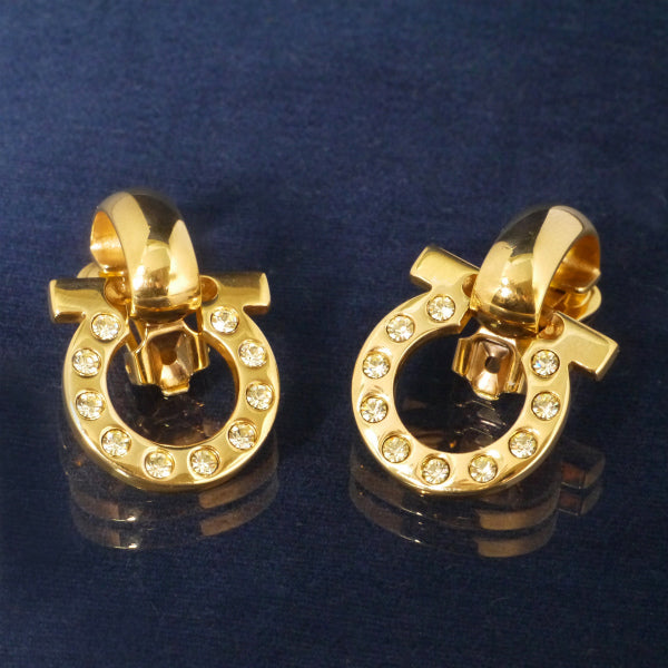 Ferragamo　ガンチーニ2WAYイヤリング(イエローストーン)