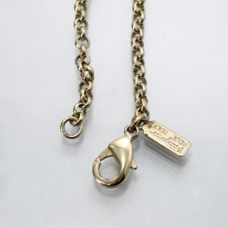 Salvatore Ferragamo　ハイヒール×ガンチーニネックレス（ゴールド）