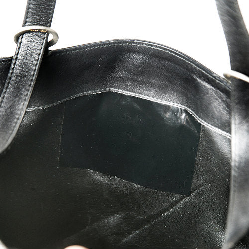 Salvatore Ferragamo　総革大型トートバック（黒）